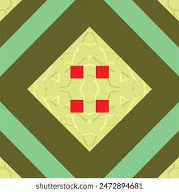 Floor motifs with bright colors create a symmetrical look for fashion vector bebs sizes