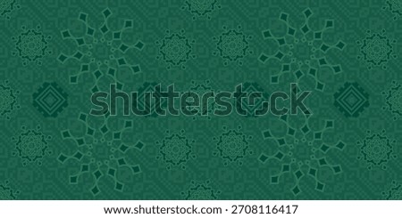 Floor Pattern Green Color Variant - Modern Shapes for Interior, Architecture, and Decorative Backgrounds 