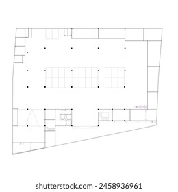 floor plan of the basement