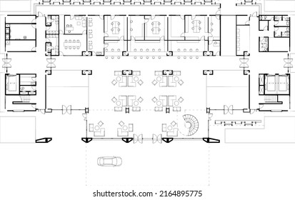 floor plan design for office buildings