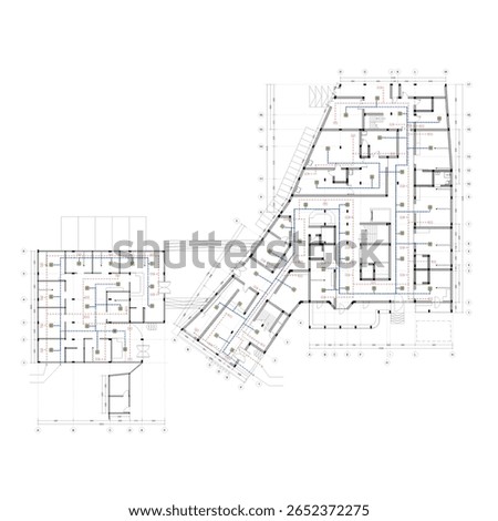 floor plan of the hospital