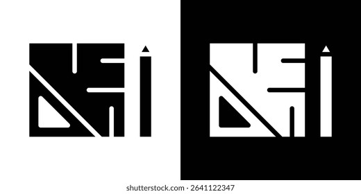 Floor plan icon symbols. Vector illustration.