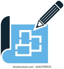 Vetor de ícone de planta de chão, mostrando plantas arquitetônicas e layout. Perfeito para imóveis, design de interiores, renovação, planejamento de casas e desenvolvimento de propriedades.