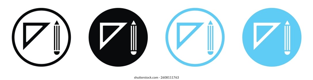 Floor plan icons design. vector icons for ui designs