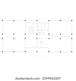 floor plan of the office building