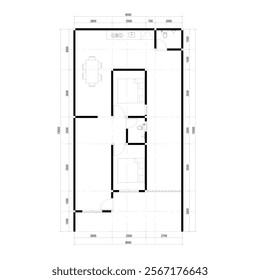 floor plan of a tiny house