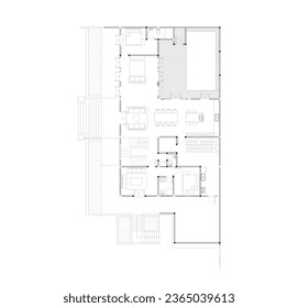 floor plans and furniture arrangement plans or interior plans for luxury and large homes