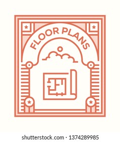 FLOOR PLANS ICON CONCEPT