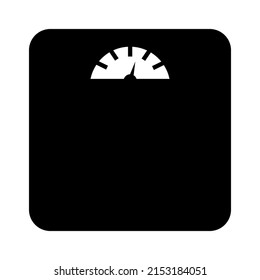 Floor scale icon. Vector illustration isolated on transparent background