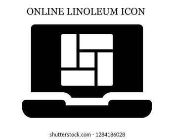 Floor search icon. Editable Floor search icon for web or mobile.