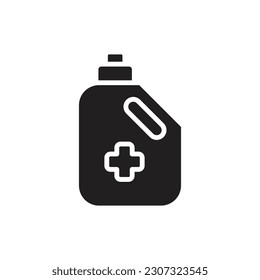 Floor Soap Filled Icon Vector Illustration