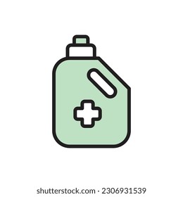 Floor Soap Icon Vector Illustration