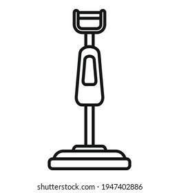 Floor steam cleaner icon. Outline Floor steam cleaner vector icon for web design isolated on white background