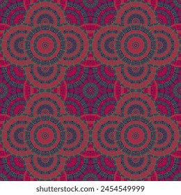 Diseño gráfico de Vector de patrón sin costura de azulejo de piso. Adorno cuadrado de Fondo de pantalla. Textura de fondo colorida. Tapa asiática de Taiwán. Elementos retro adorno decorativo del suelo.