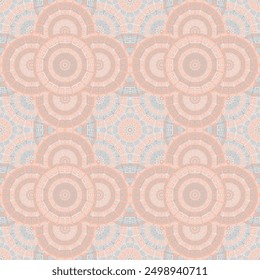Floor tile seamless pattern vector geometric design. Fabric print ornament. Colorful background texture. Moroccan ethnic tiling. Sicily bathroom ornament.