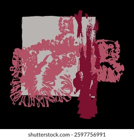 floor and t-shirt patterns made in geometric linear vector style
