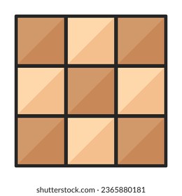 Floor vector icon.Color vector icon isolated on white background floor.