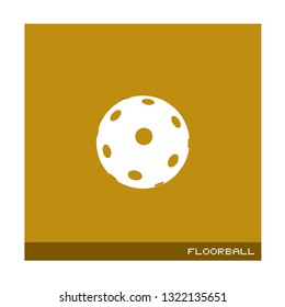 Floorball Flat Icon