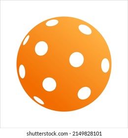 floorball logo icon Pictogram pickleball vector illustration 