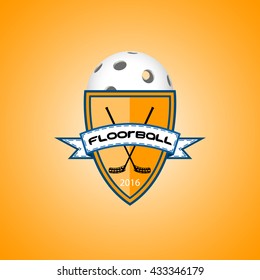 Floorball logo for the team and the cup