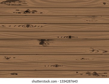 Floorboard texture. Wooden surface. Vector illustration. Natural background design