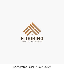 Flooring logo vector illustration design