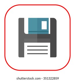 Floppy disc icon