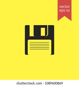 floppy disc. floppy disc icon. sign design. Vector EPS 10