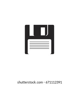 floppy disc icon. sign design