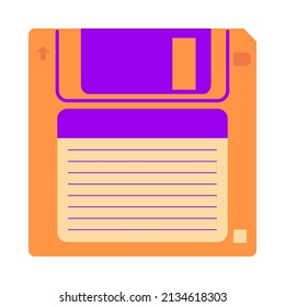 floppy disk 90s retro style