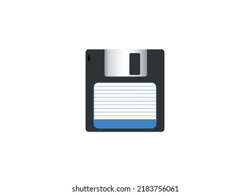 Floppy disk diskette, or FDD, a concept of memory and saving and storing files and information
