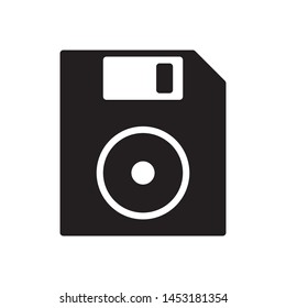 Floppy disk, diskette icon in trendy flat style design. Vector graphic illustration. Save symbol for website design, logo, app and ui. EPS 10.