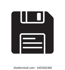 Floppy disk, diskette icon in trendy flat style design. Vector graphic illustration. Save symbol for website design, logo, app and ui. EPS 10.