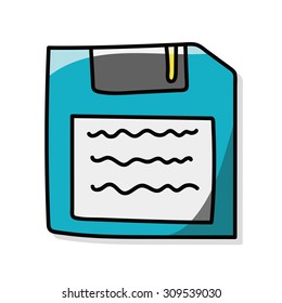 floppy disk doodle
