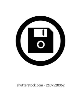 Floppy disk drive or storage icon