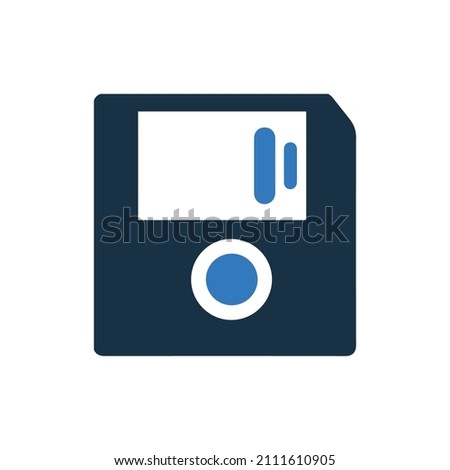 Floppy disk drive or storage icon