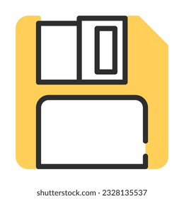 icono plano de disquete. Perfecto para diseño gráfico, móvil, interfaz de usuario y maestras web