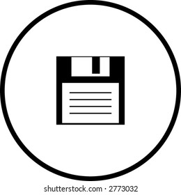 floppy disk front symbol