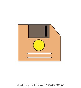 floppy disk graphics logo