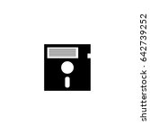 Floppy disk icon.