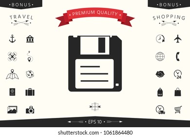 Floppy disk icon