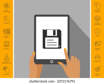 Floppy disk icon
