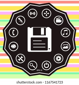 Floppy disk icon