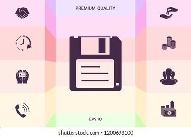 Floppy disk icon