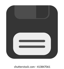 Floppy disk icon.  