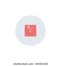 Floppy disk icon.