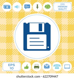 Floppy disk icon
