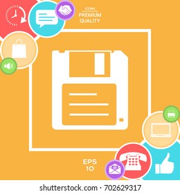 Floppy disk icon