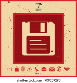 Floppy disk icon