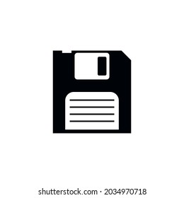 Floppy disk icon design illustration template